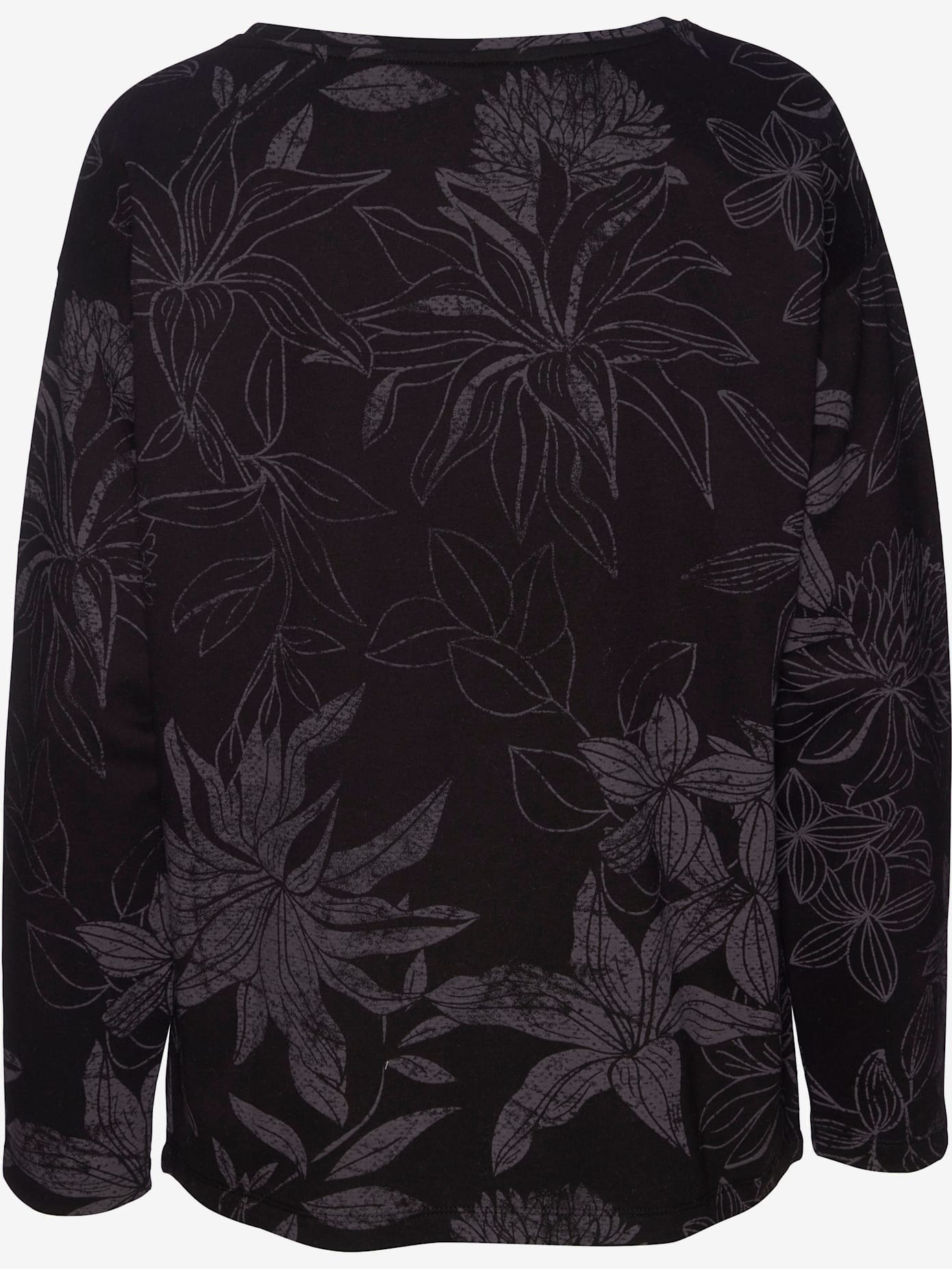 Sweatshirt confortable avec imprimé sur toute la surface
