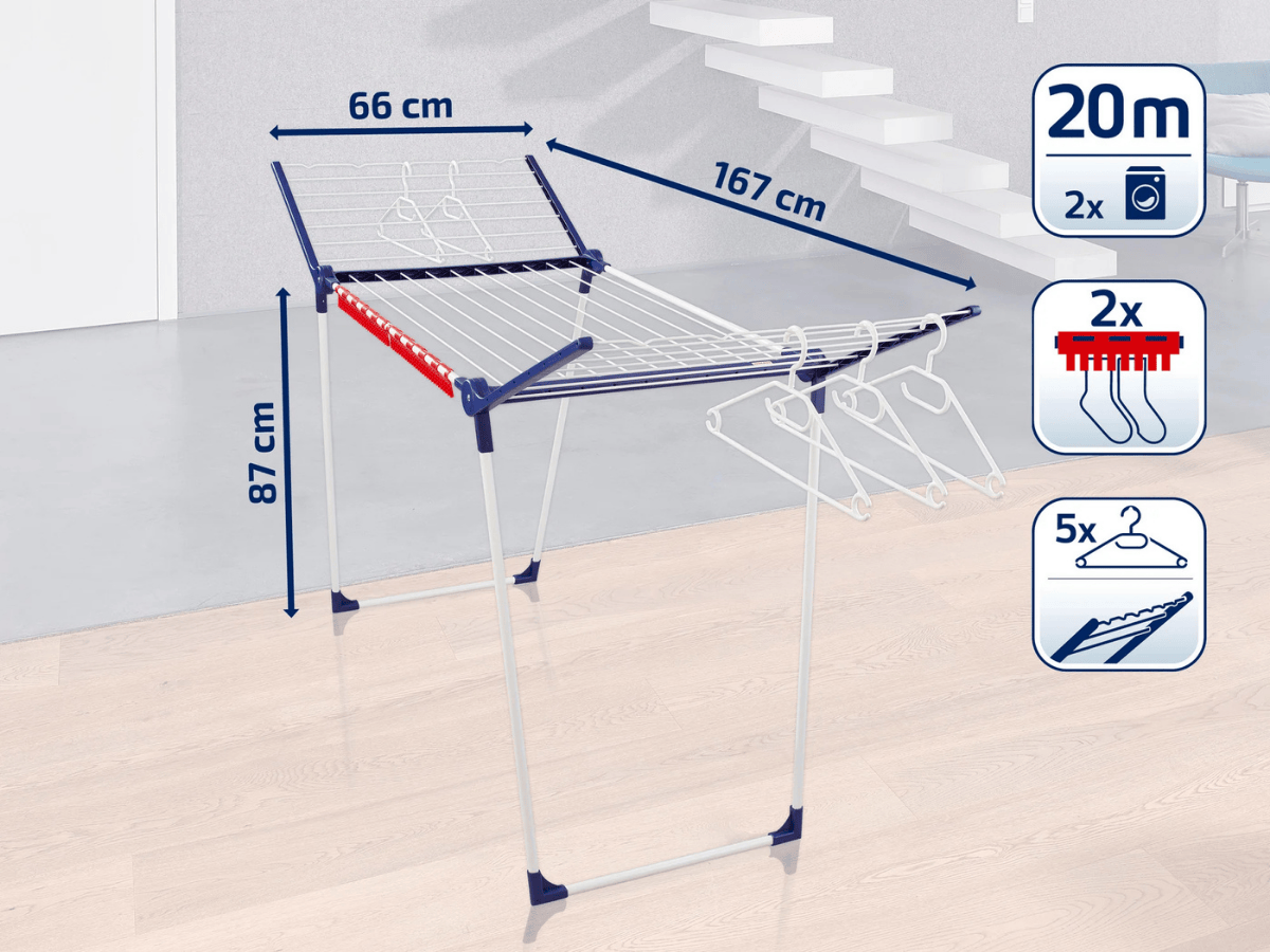 Leifheit Pegasus 200 Solid droogrek