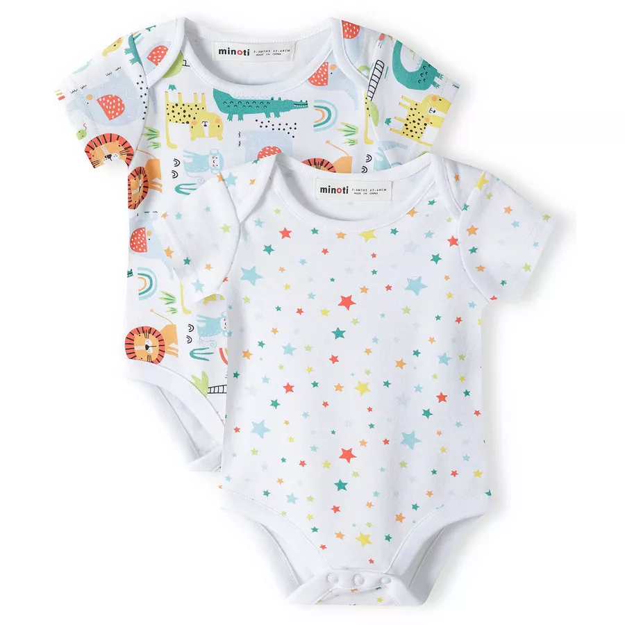 MINOTI 2er-Pack Bodys Weiß