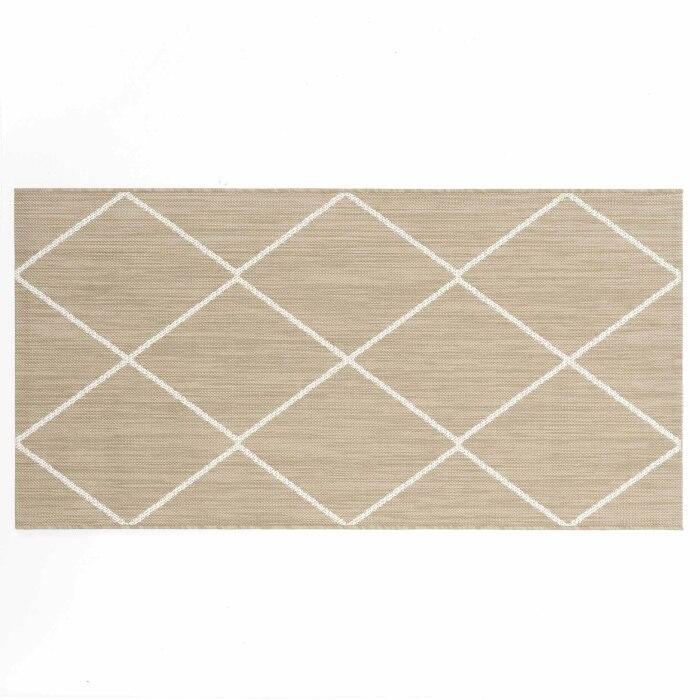 TAPIS RECTANGLE 80X150CM TISSE PLAT DAMIRA