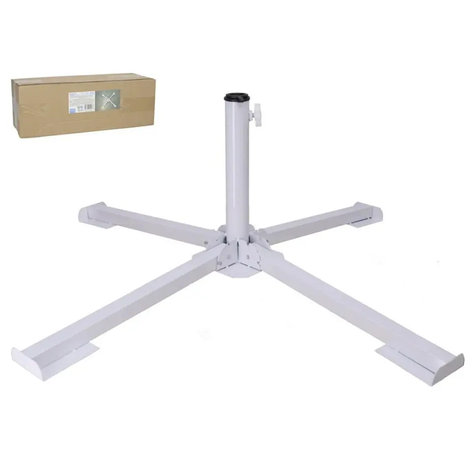 Gerimport parasolvoet/kruisvoet - inklapbaar - voor 40 cm stenen