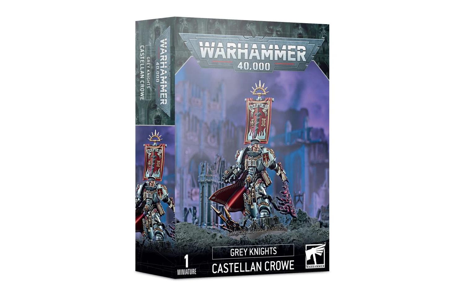 Figur Warhammer 40K Grey Knights Kastellan CroweWarhammer 40.000 Grey Knights Kastellan Crowe