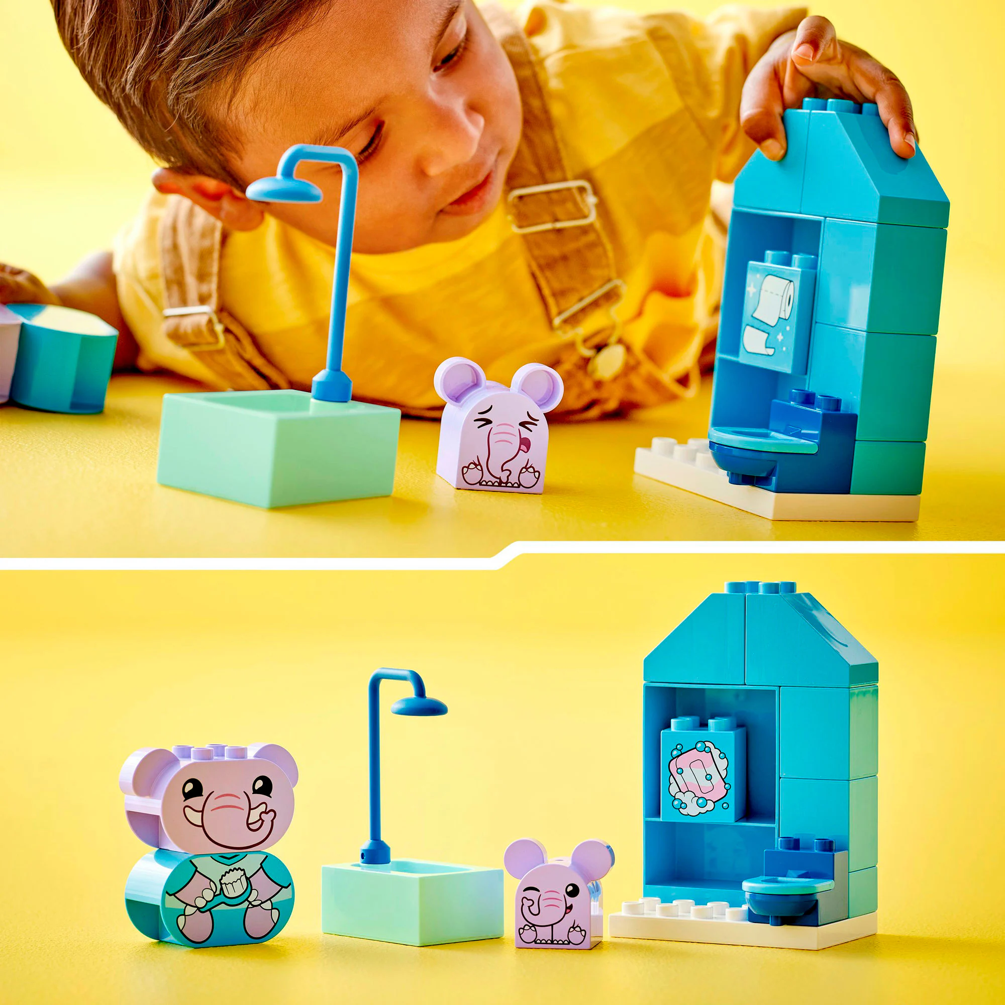LEGO Konstruktionsspielzeug DUPLO Alltagsroutinen: Baden