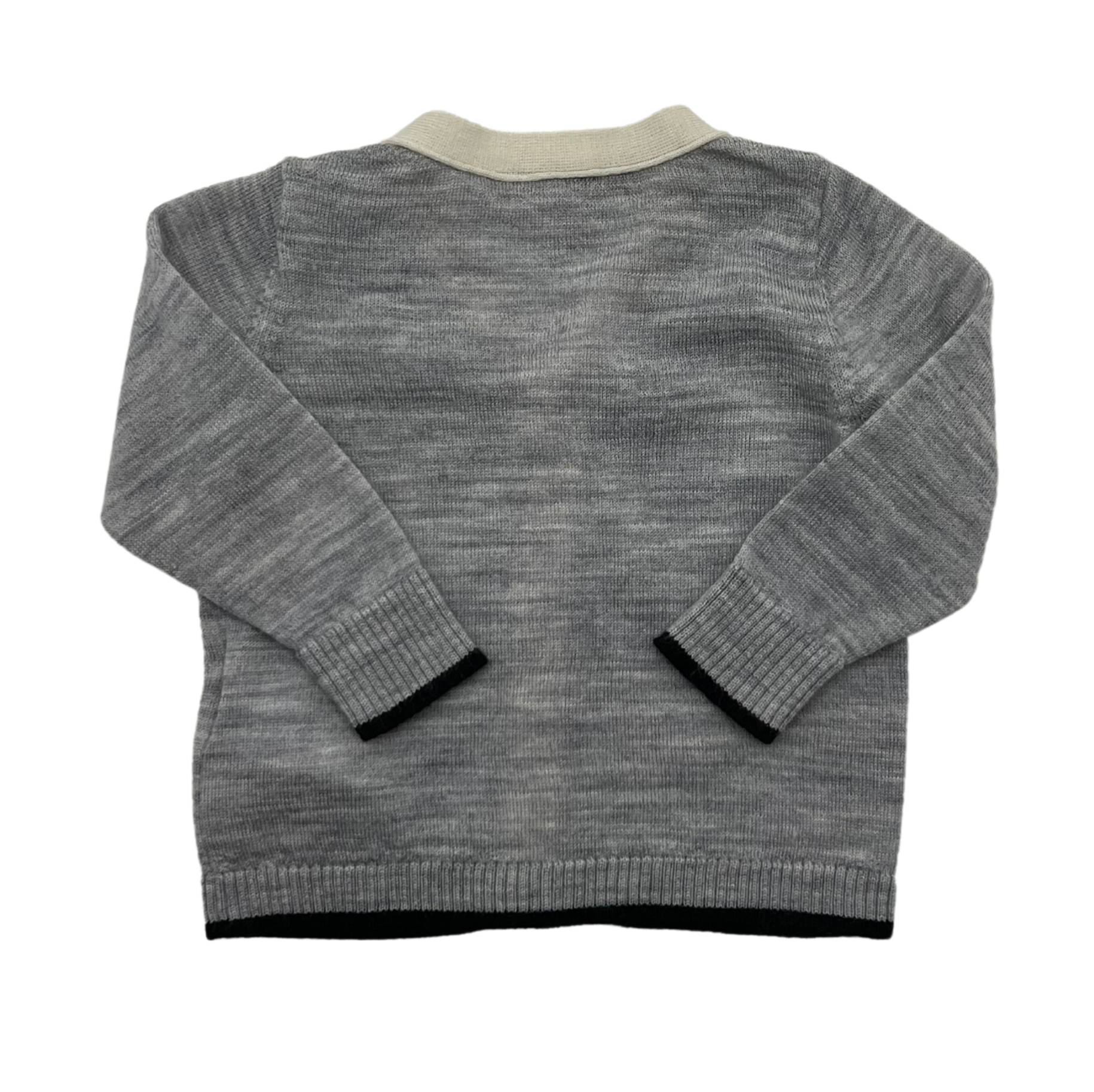 Cardigan bébé gris - 6 mois | Gris