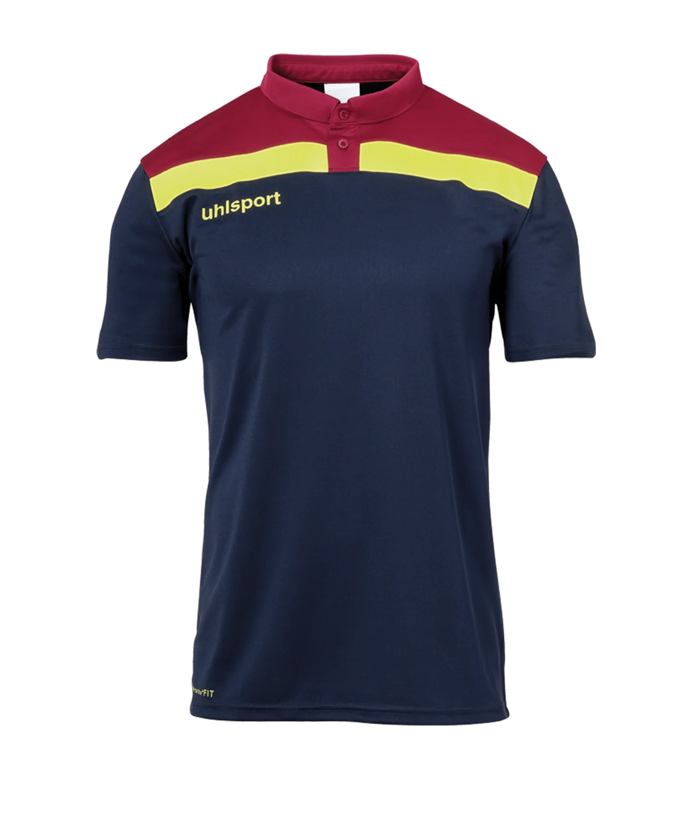 uhlsport Offense 23 Poloshirt Kids Blau Rot F13