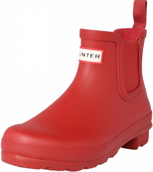 Hunter Boots Women's Original Chelsea Rubberlaarzen rood