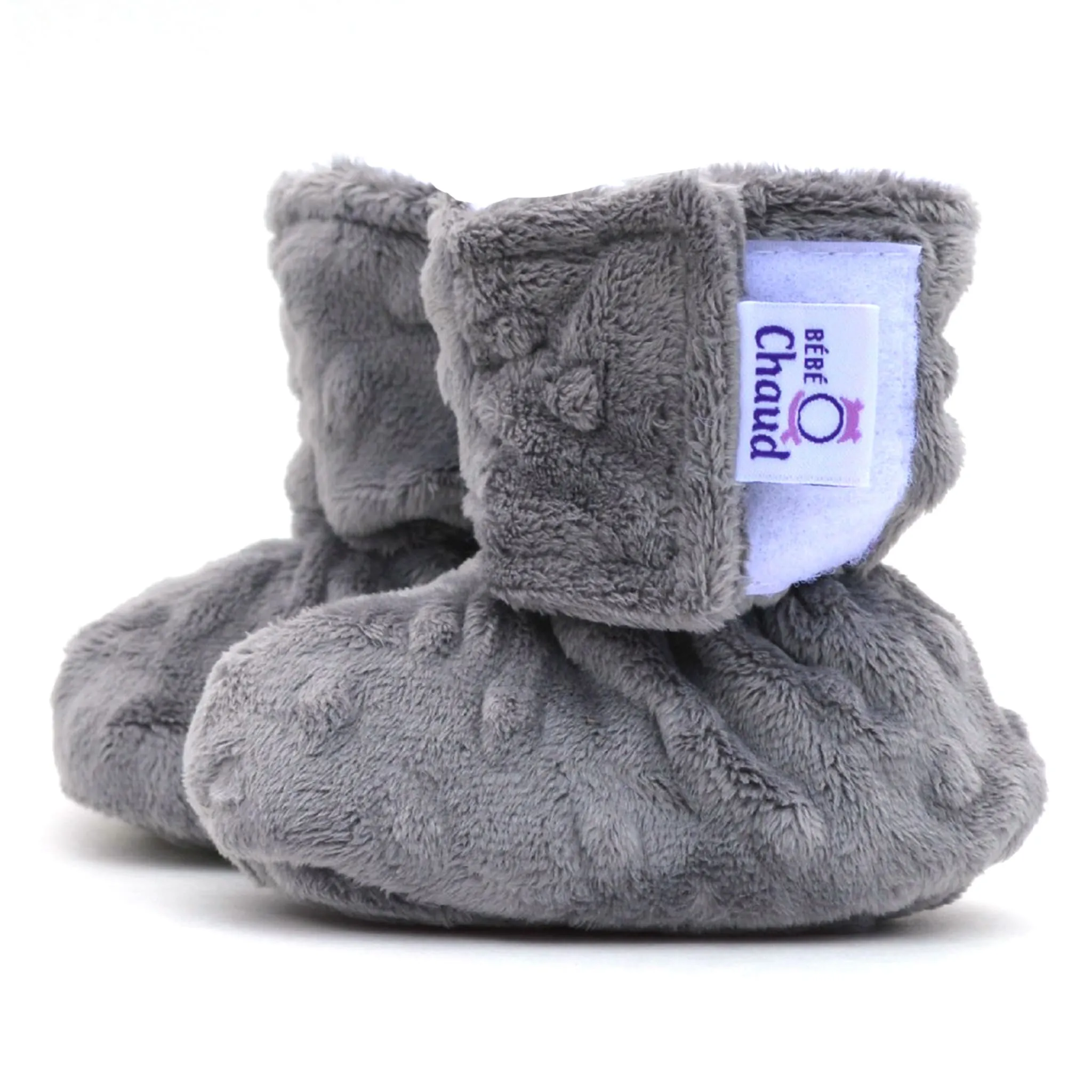 Bébé Ô Chaud Pantoufles Velux Unies 0-6mois