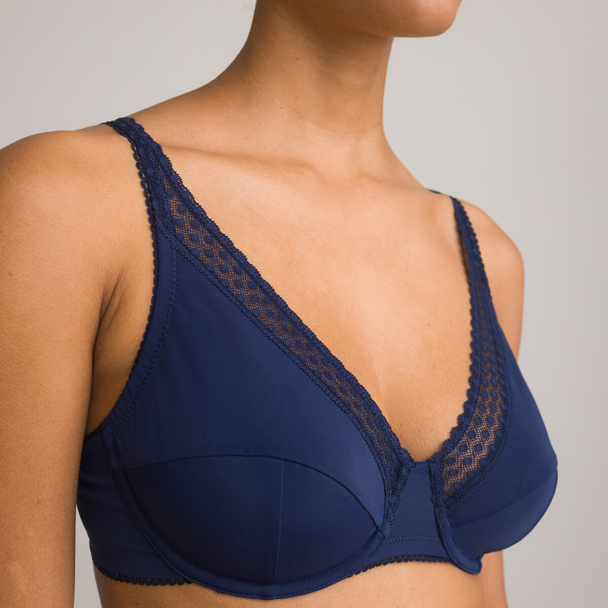 COLEÇÕES LA REDOUTE<br>Sutiã Foulard com aro flexível, Microflex