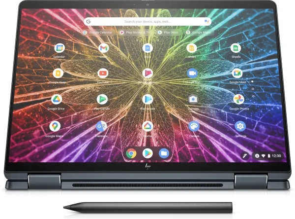 HP Elite Dragonfly Chromebook - Flipdesign - Intel Core i7 - 1265U / op til 4.8 GHz - vPro Enterprise - Chrome OS - Intel Iris Xe Graphics - 32 GB RAM - 512 GB SSD NVMe, HP Value - 13.5