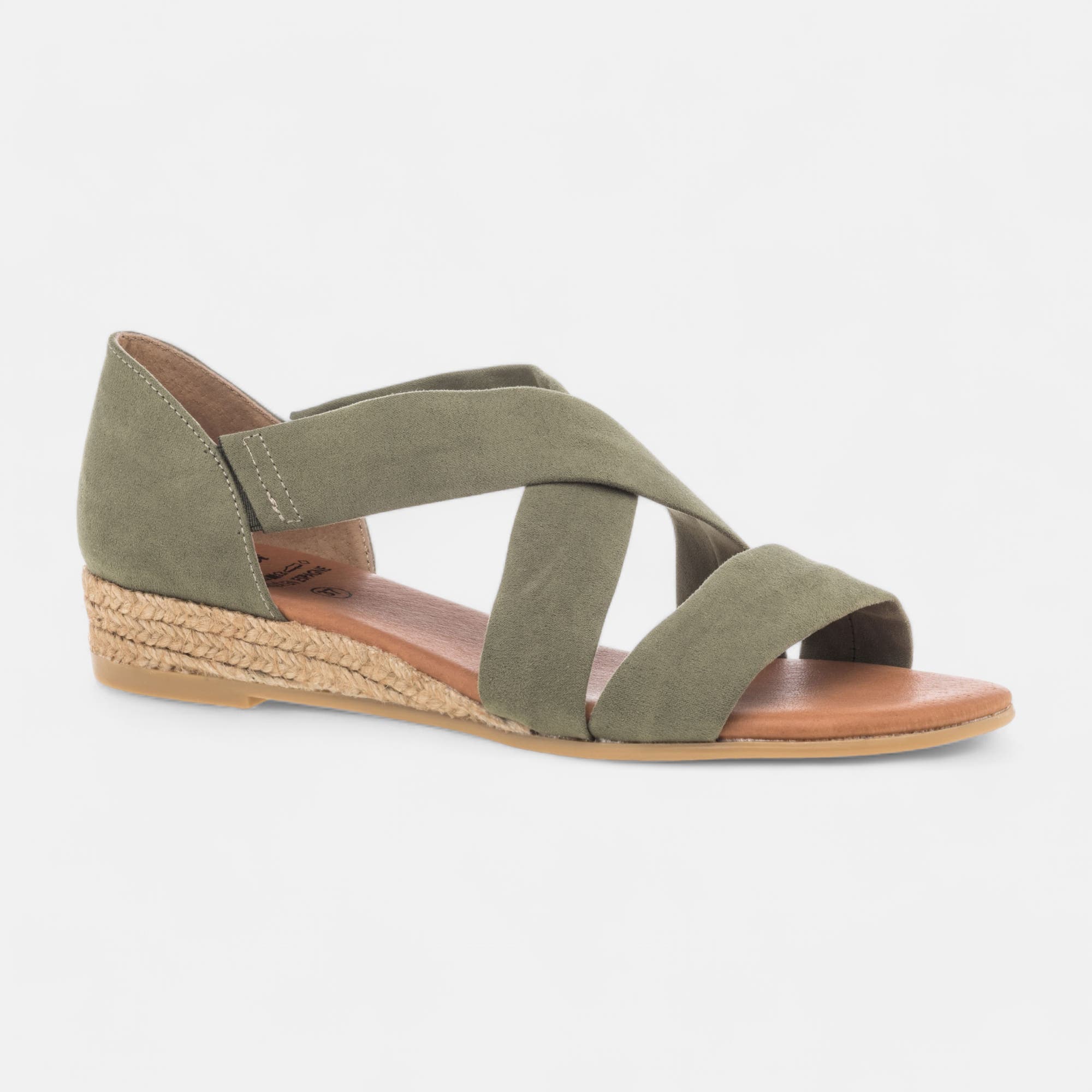 Sandales Femme kaki