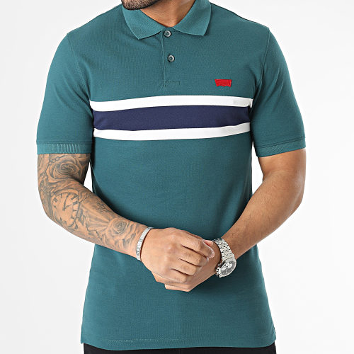Polo Manches Courtes Slim A4842 Vert