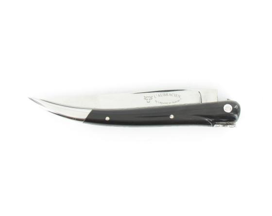 Aubracien 12 cm - Buffle - 1 mitre Couteau de poche par Laguiole en Aubrac