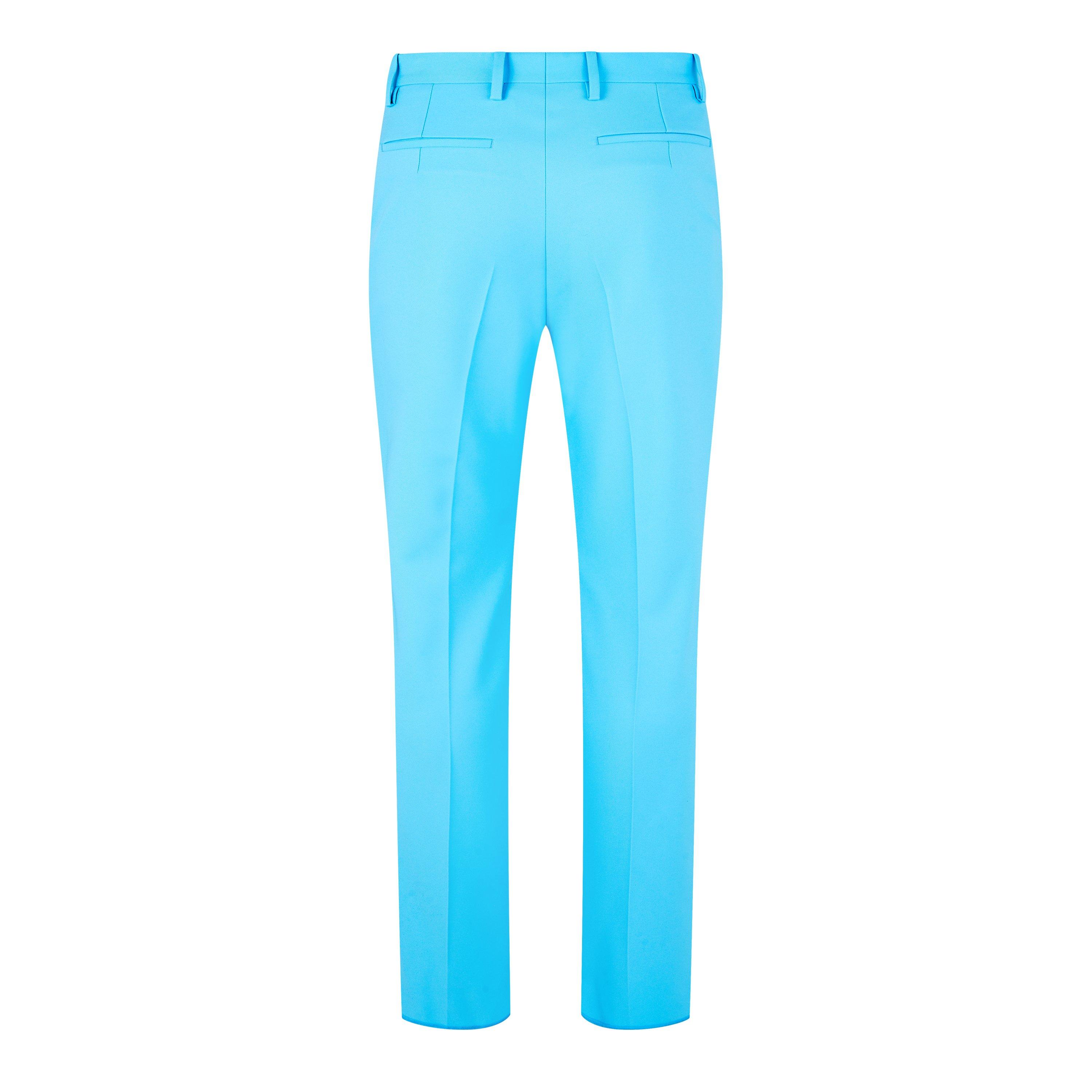 Off White Slim Fit Trousers