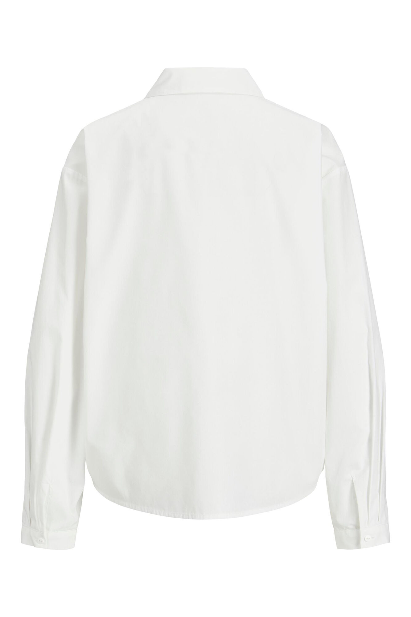 Camisa de popeline de manga comprida