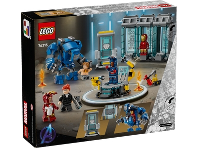 LEGO Iron Mans laboratorium: harnasruimte (76315)