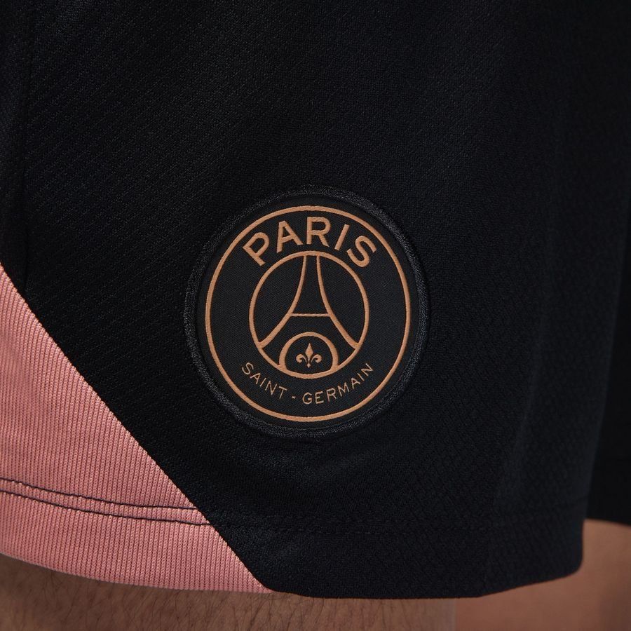 Paris Saint-Germain Short d'Entraînement Dri-FIT Strike 3ème - Noir/Rose