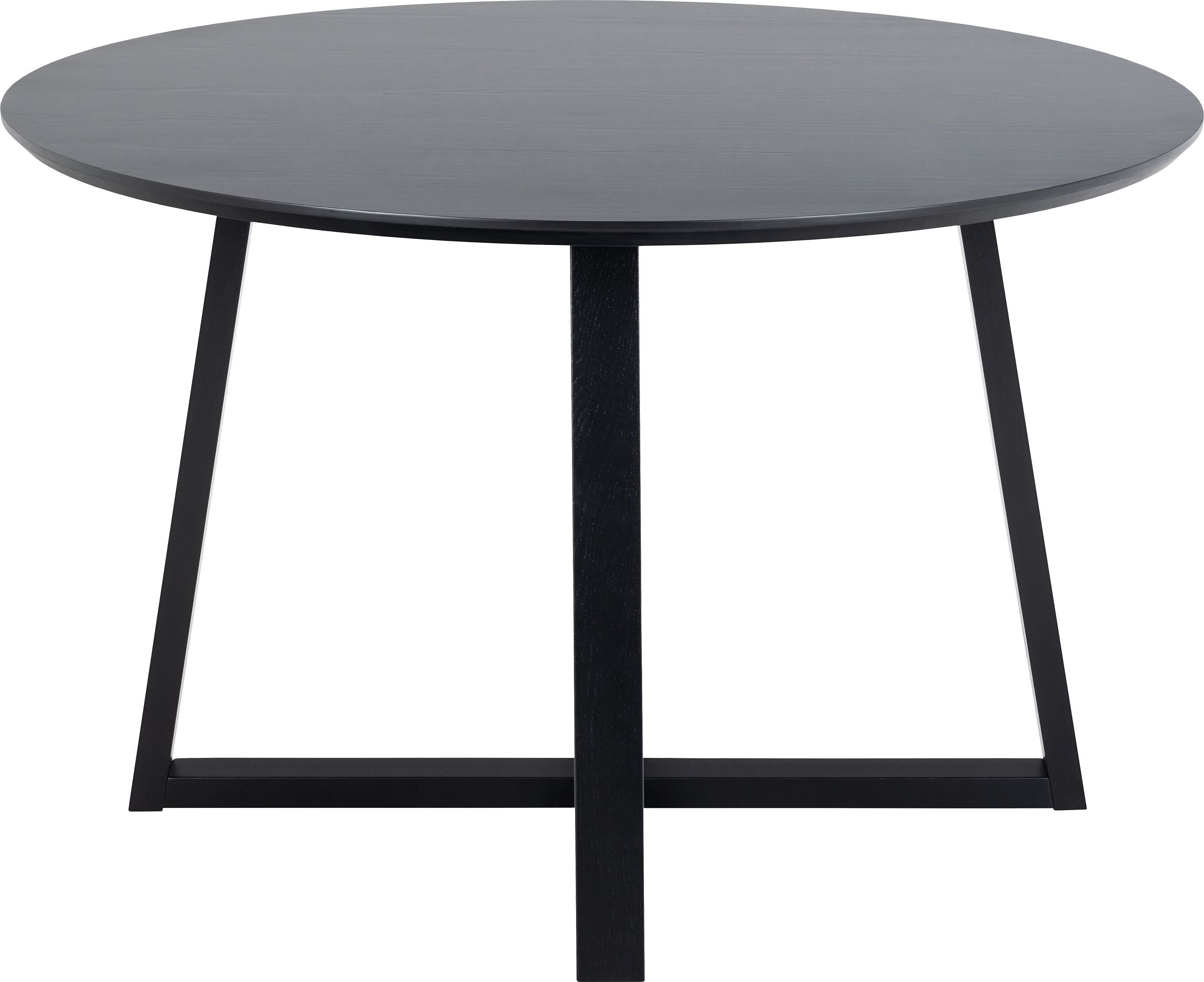 NARO Tisch - Eiche / Schwarz / H: 75.0 cm