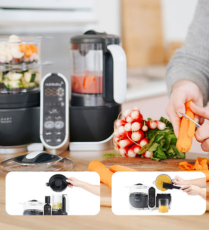 Babymoov Lebensmittelmaschine - Nutribaby+ - Industrie Grey
