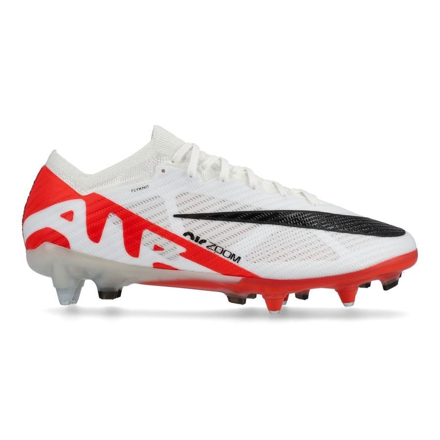 Nike Air Zoom Mercurial Vapor 15 Elite SG-PRO Anti-Clog Ready - Rouge/Blanc/Noir