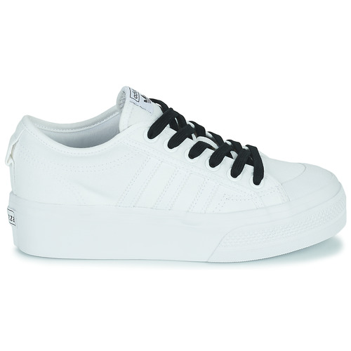 adidas Originals - NIZZA PLATFORM W - Blanc