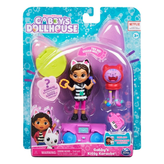 Gabby's Dollhouse - Kitty Karaoke Party - Musik Set