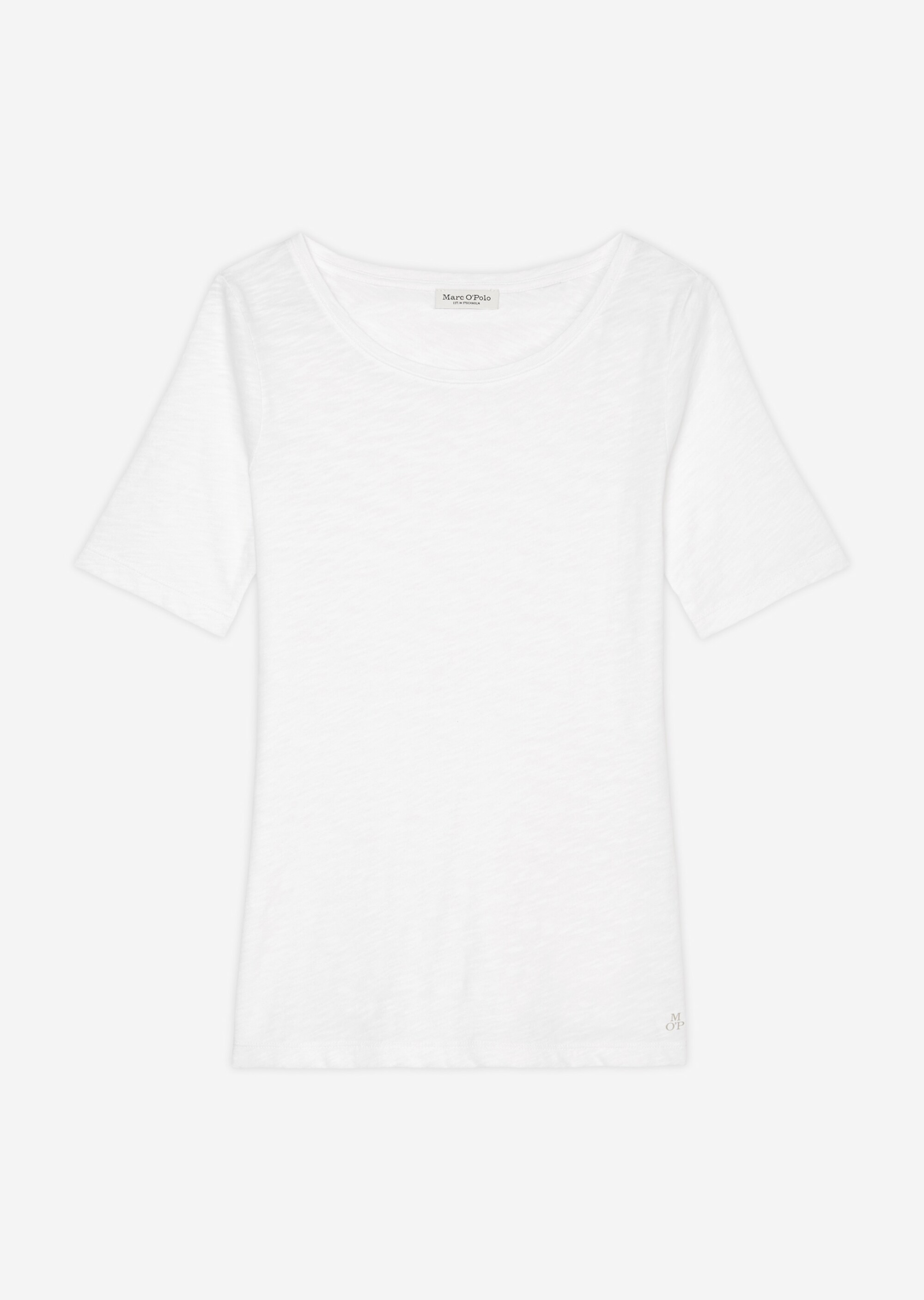 Slub-Jersey-T-Shirt regular aus reinem Organic Cotton