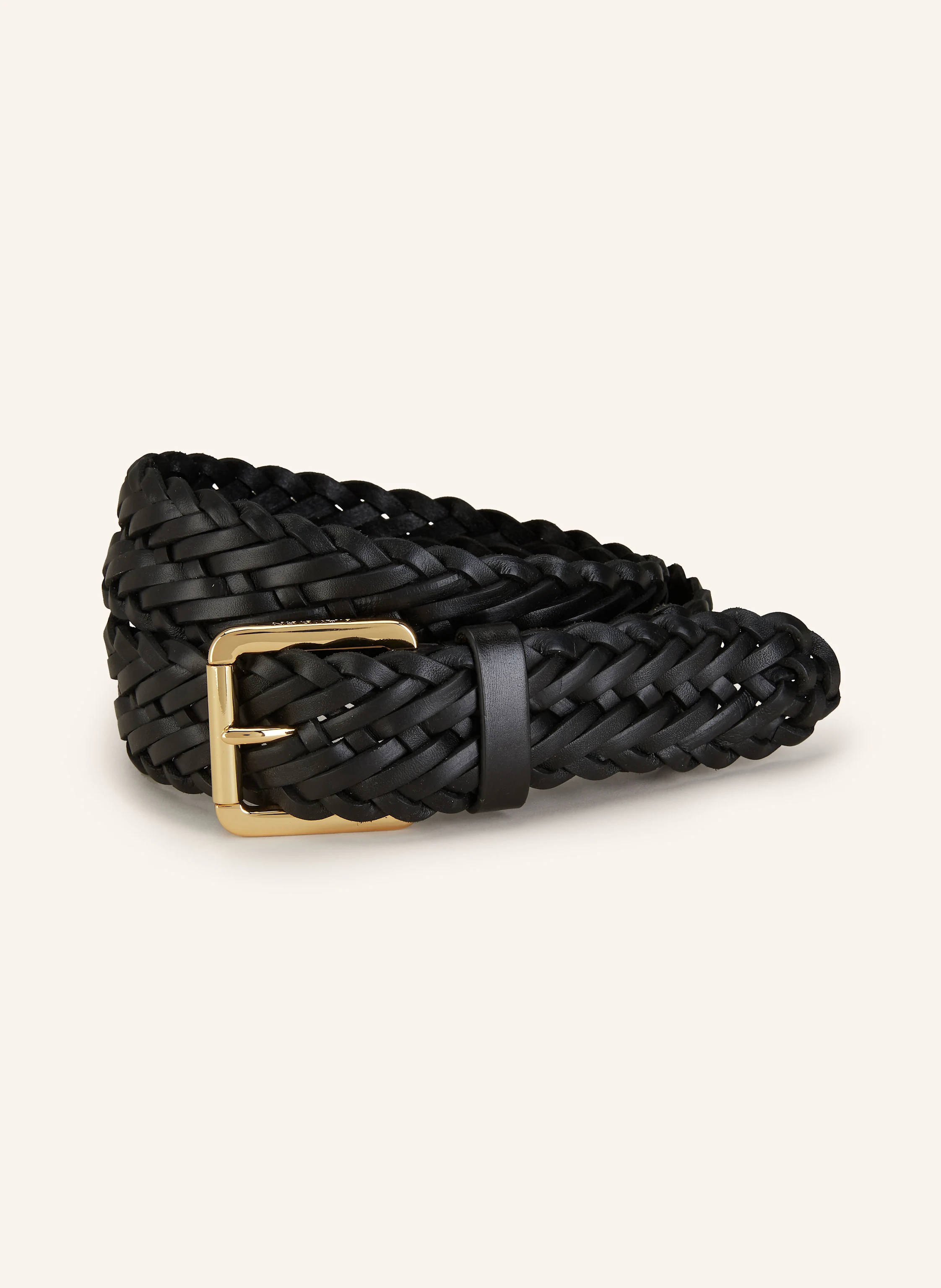 LAUREN RALPH LAUREN Flechtgürtel aus Leder