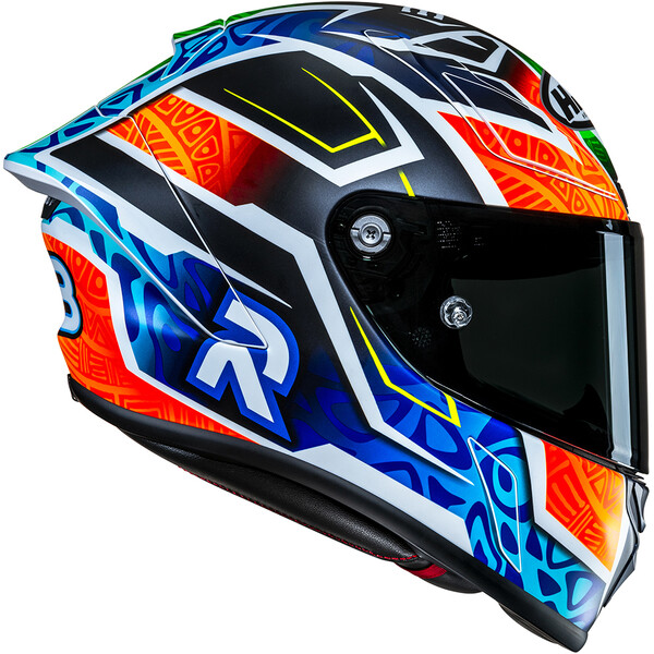 HJC - Casque RPHA 1 Binder Replica 2024 MC27SF / Noir / Bleu / Blanc / Rouge / Vert / Mat