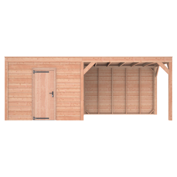 Tuinhuis Douglas Zweeds Rabat 645x255cm
