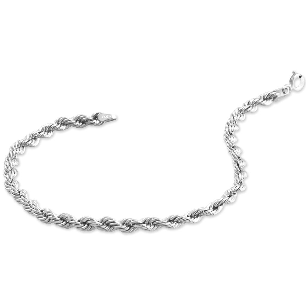Bracelet Jerry Maille Corde Or Blanc
