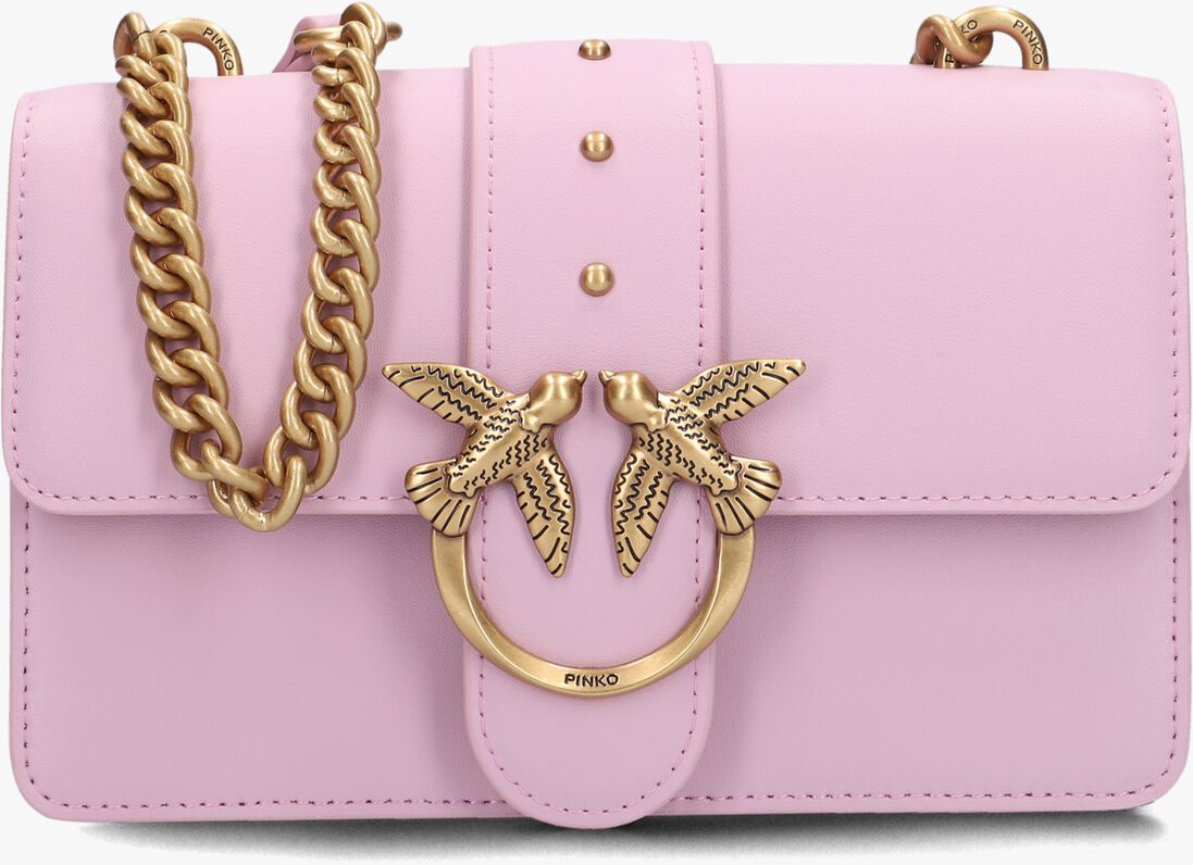 PINKO paarse pinko schoudertas love one mini cl