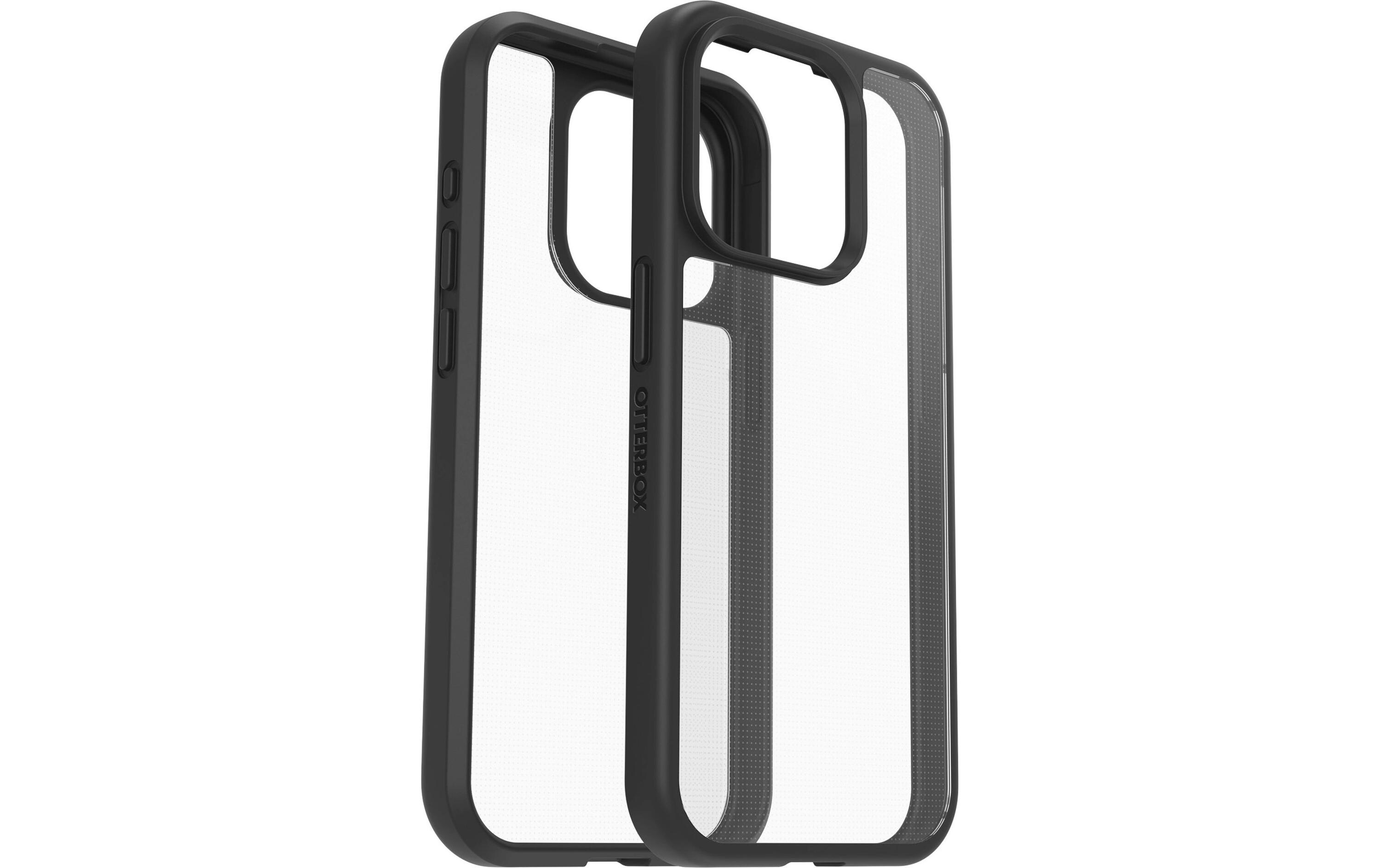 Back Cover React iPhone 15 Pro Schwarz/TransparentSchutzhülle für das Apple iPhone 15 Pro