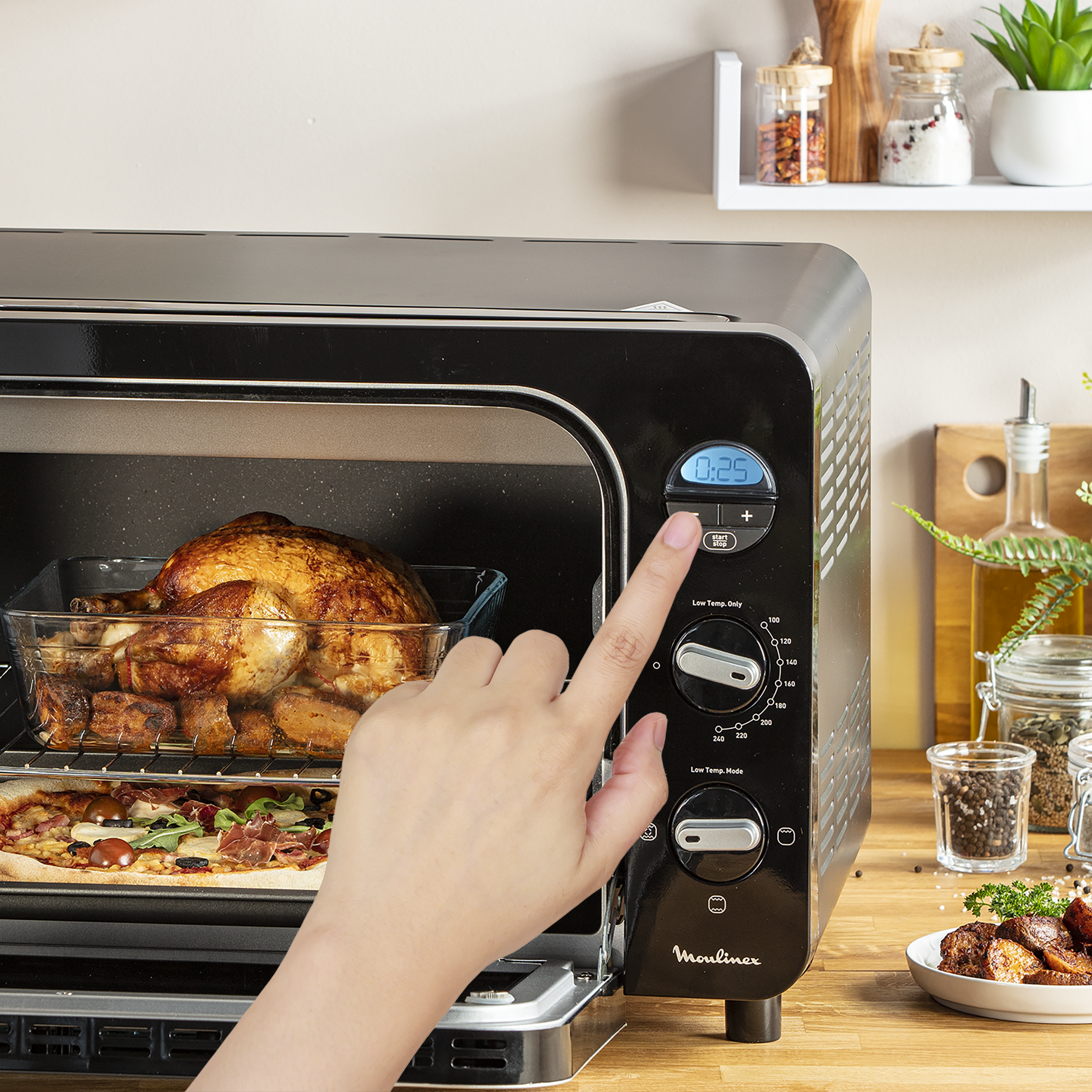 Four Moulinex delicio 39l