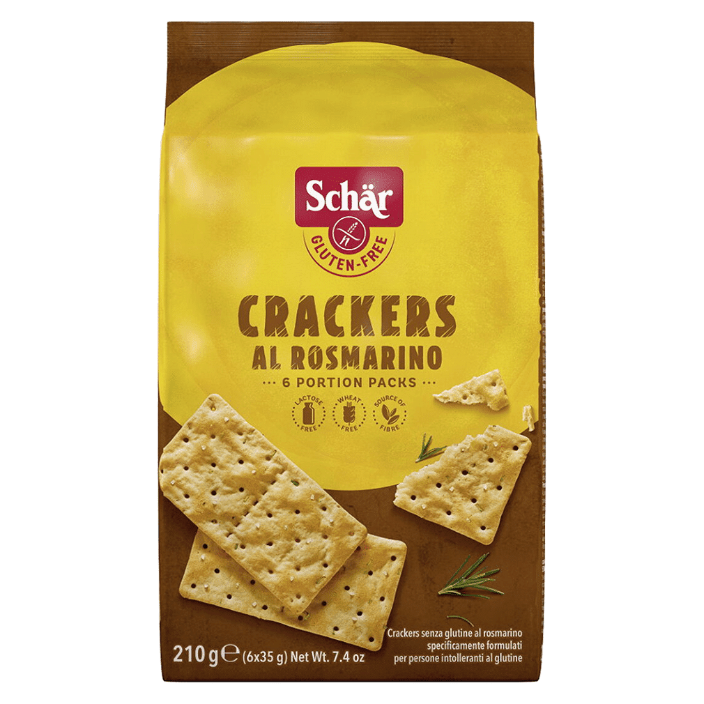 SCHAER Crackers al rosmarino glutenfrei 210 g