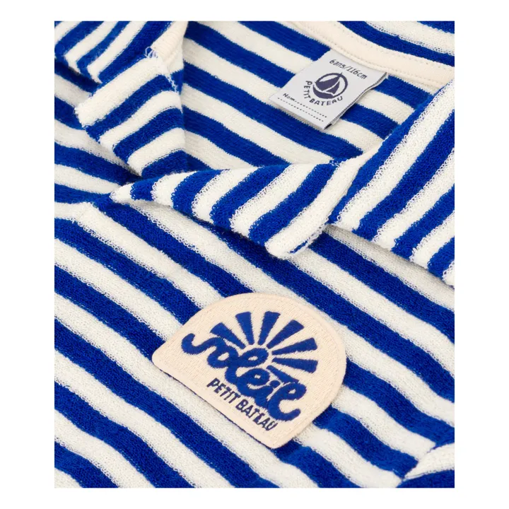 Petit Bateau Polo Makan Eponge | Bleu marine
