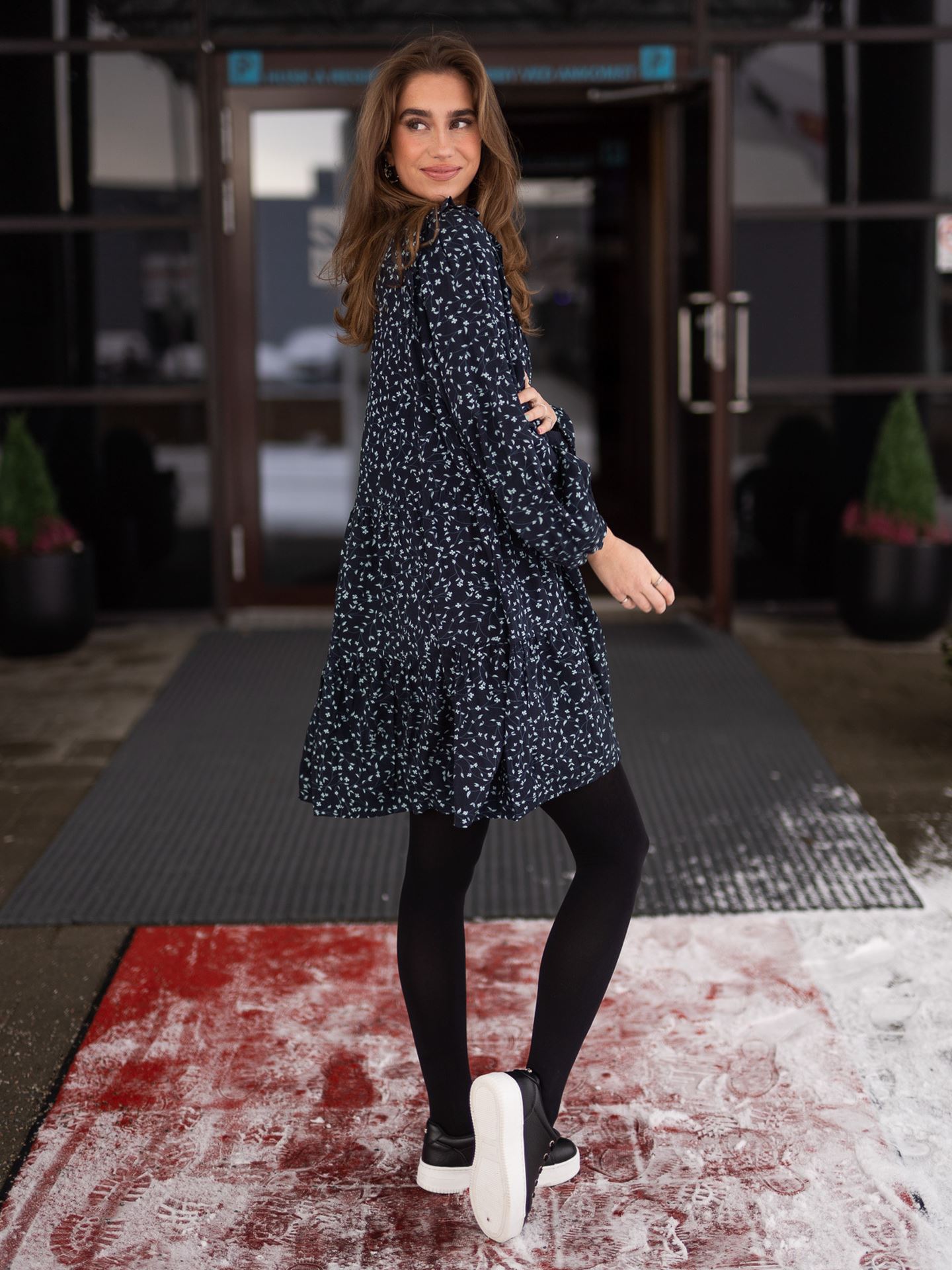 Etha Raye LS Short Dress