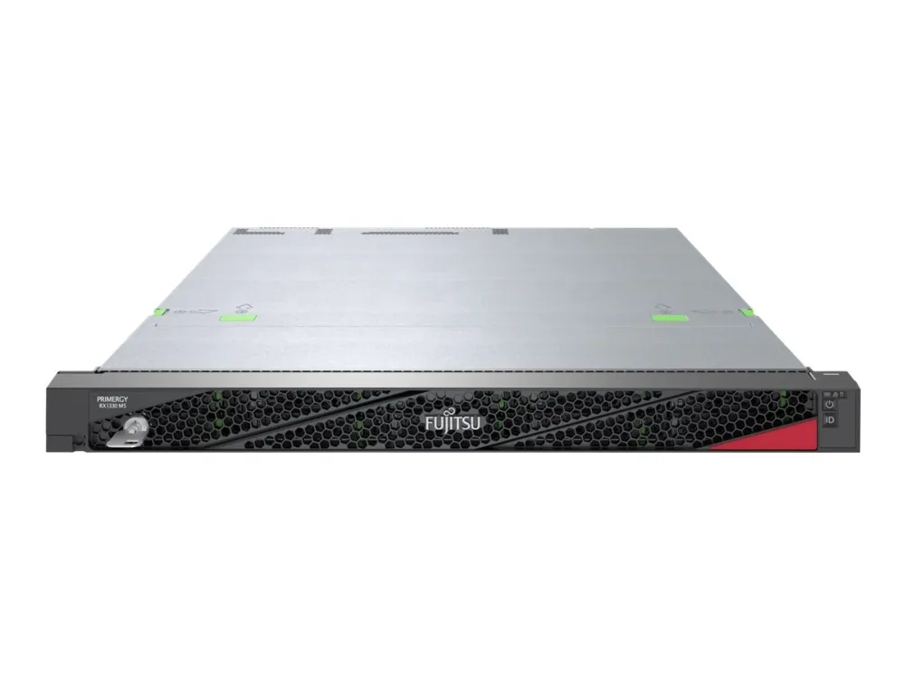 Fujitsu PRIMERGY RX1330 M5 - Server - rack-monterbar 1U - envejs - 1 x Xeon E-2334 / op til 4.8 GHz - RAM 16 GB - SATA/SAS/PCI Express - hot-swap 2.5