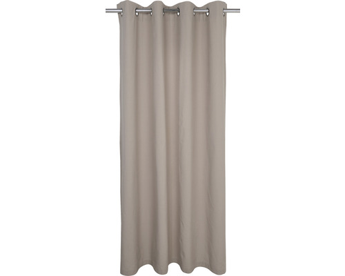 Sjaal met oogjes Eyelet beige 140x260 cm