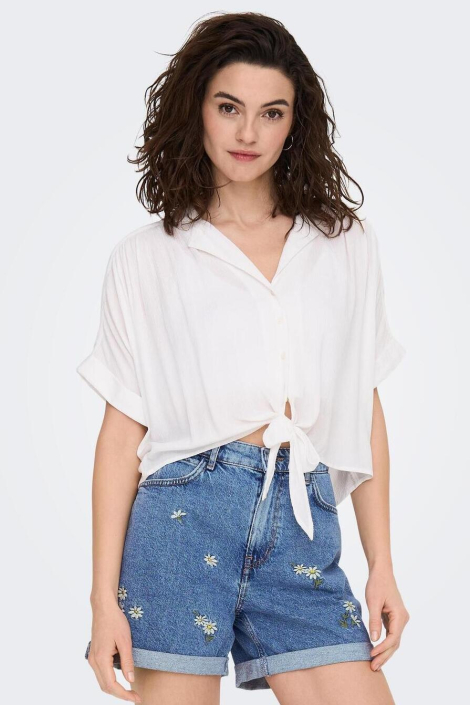 Only witte dames blouse