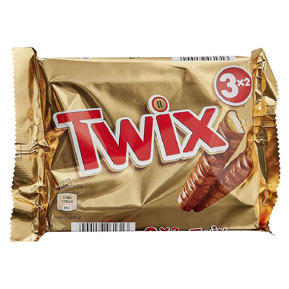 Barre chocolatée Twix x3
