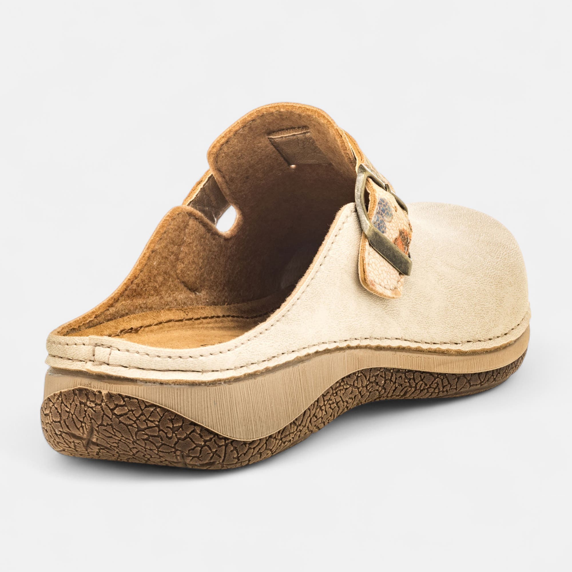 Mules Femme beige