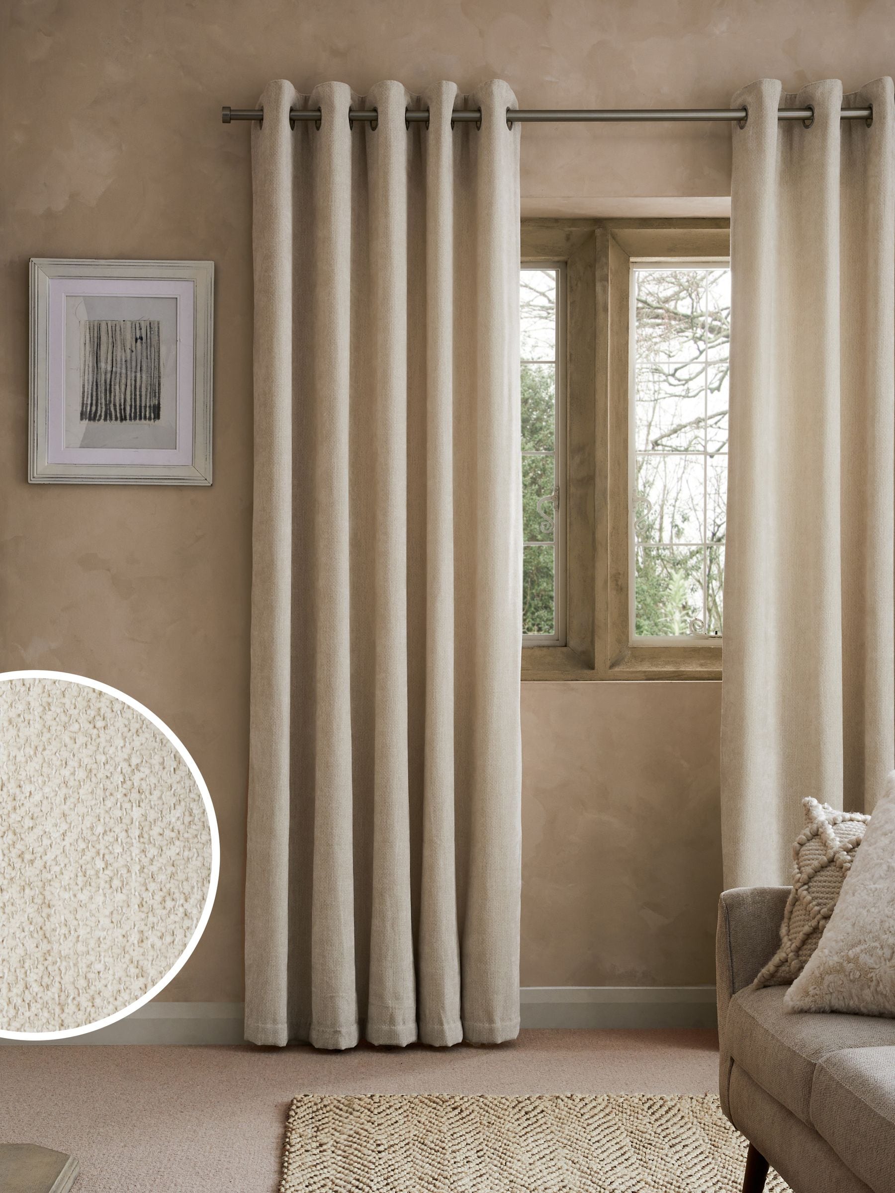 Super Soft Cosy Eyelet Curtains