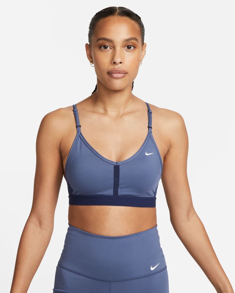 Brassière Nike Indy Bleu Marine Clair pour femme
