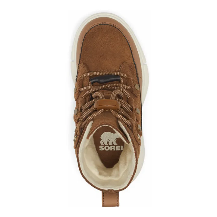 Sorel Bottes Explorer Lacets Elastiques | Marron