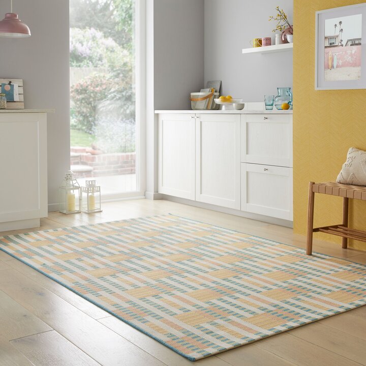 Buitenkleed - Villo Check Multicolor