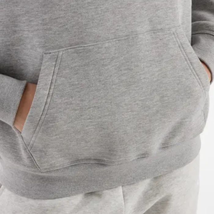 New Balance Dame Trøjer Sport Logo Hoodie Grå