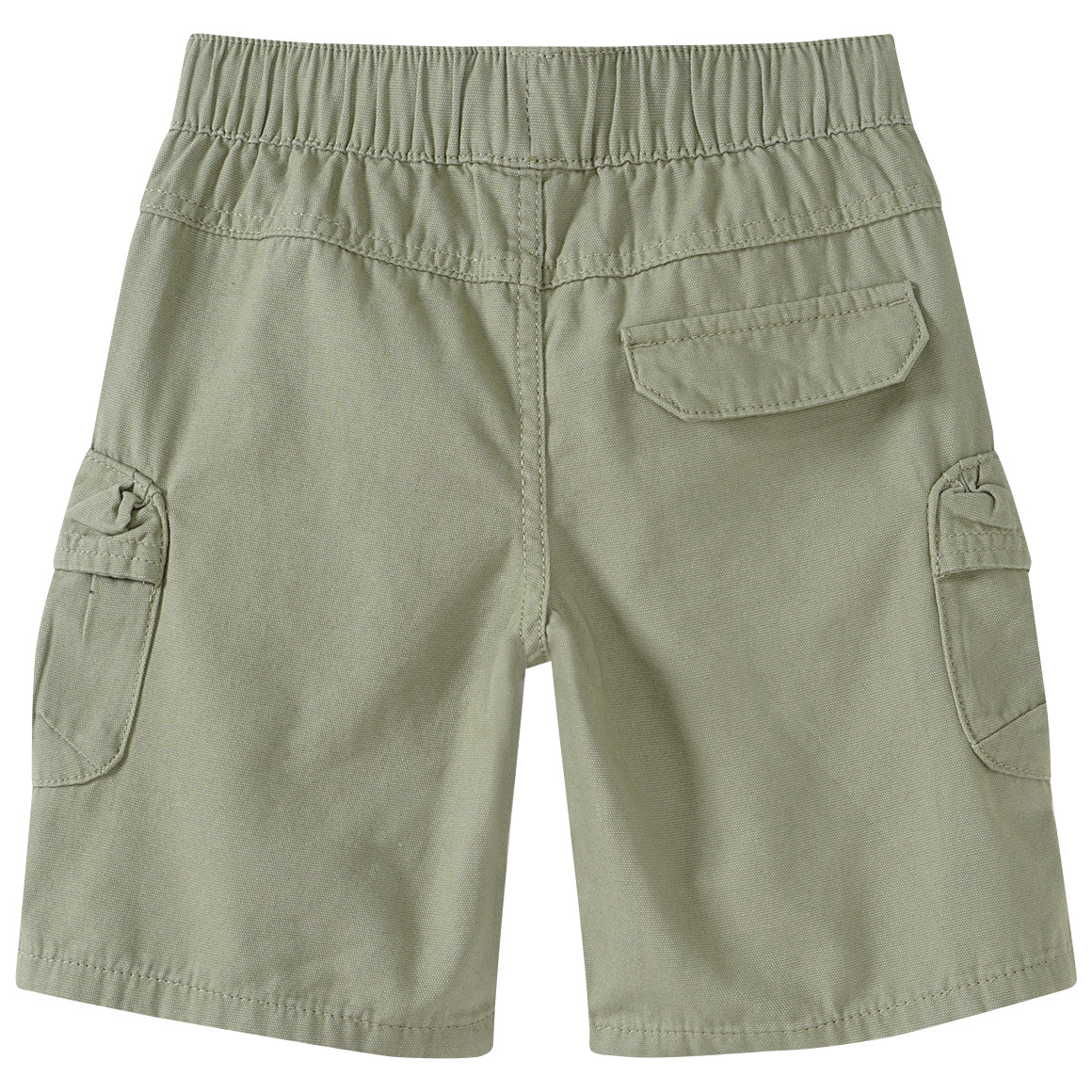 Topolino Jungen Cargo-Shorts mit Tunnelzug oliv