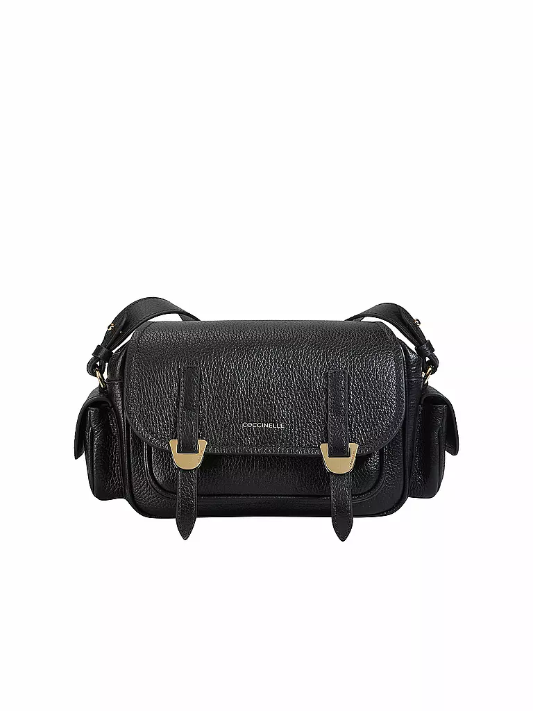 COCCINELLE Ledertasche - Mini Bag CAMPUS Small schwarz