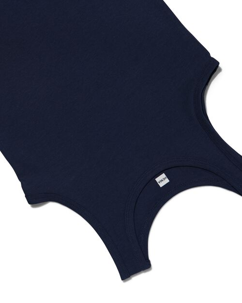 2 débardeurs garçon bleu foncé