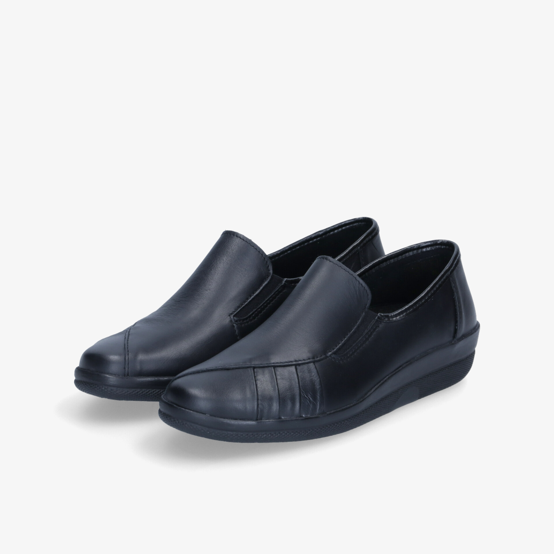 COMFINO Damen Slipper schwarz